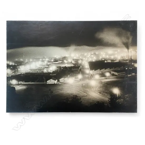 Max Oetli (1947-) ‘Night out Henderson + Pollard Timbermill Mt Eden 1am', 1972